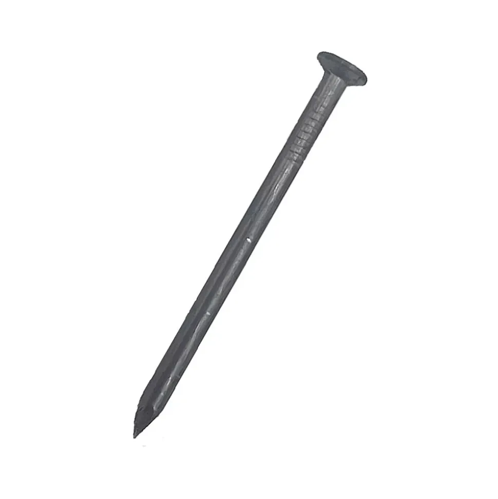 Pointes tête plate acier 6.00 X 160 mm - BTE 5 Kg
