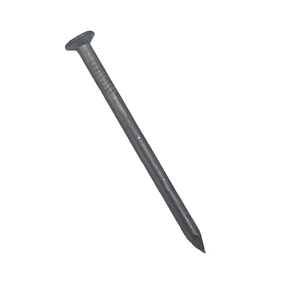 Pointes tête plate acier 6.00 X 160 mm - BTE 5 Kg