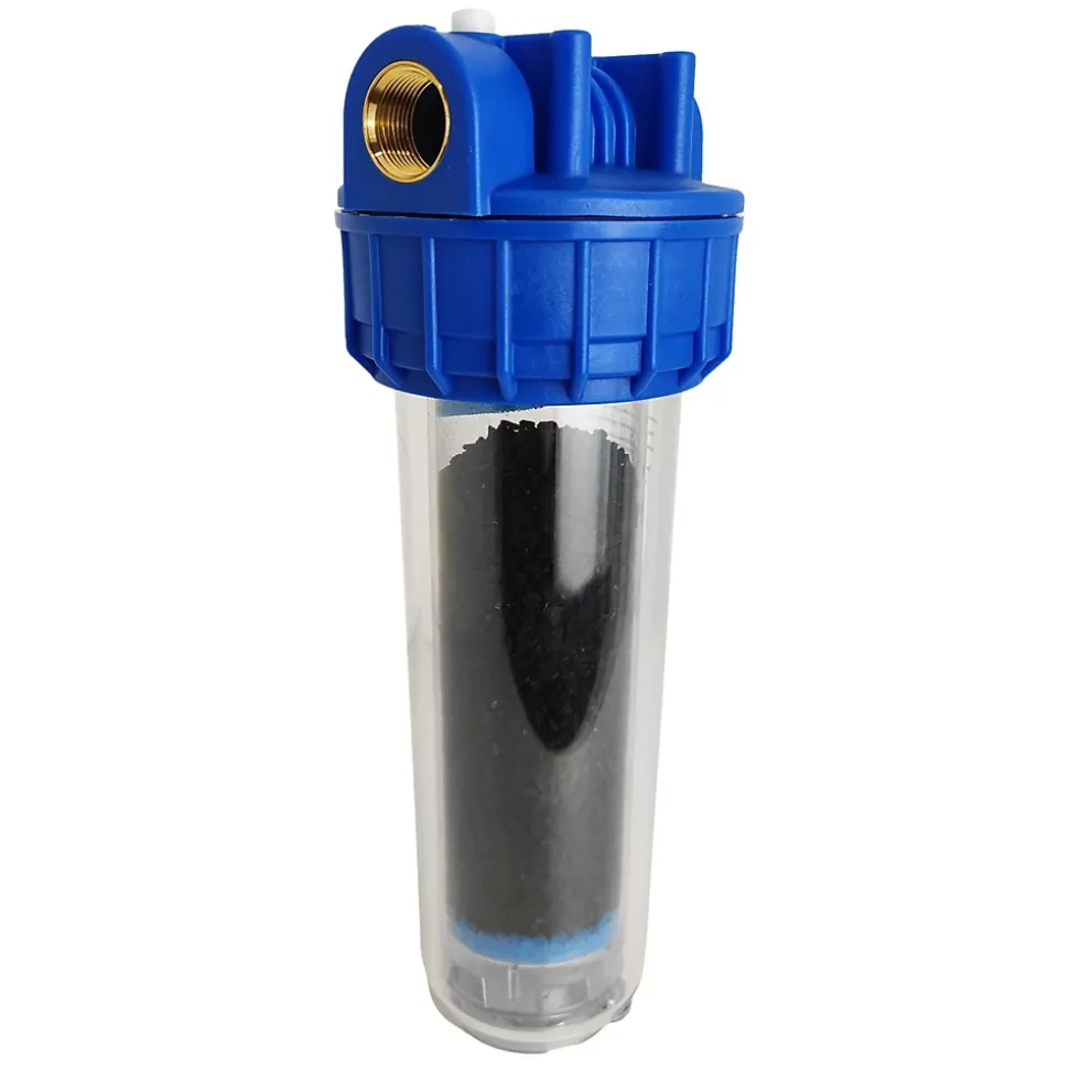 Porte Filtre à Eau 9"3/4 - 20/27f + Filtre Charbon Actif