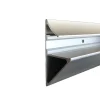 Porte tablette alu, Lg 1000mm (Anodisé argent)
