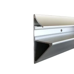 Porte tablette alu, Lg 1000mm (Anodisé argent)