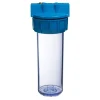 Porte-filtre à eau 9'' 3/4 - 20/27F avec cartouche anti-calcaire, équerre et clé