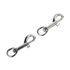 Porte-mousqueton type pompe Diall 7.6 cm