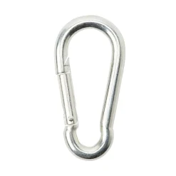 Porte-mousqueton type pompier Diall 6 cm