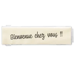 Porte-nom normalisé à encliqueter