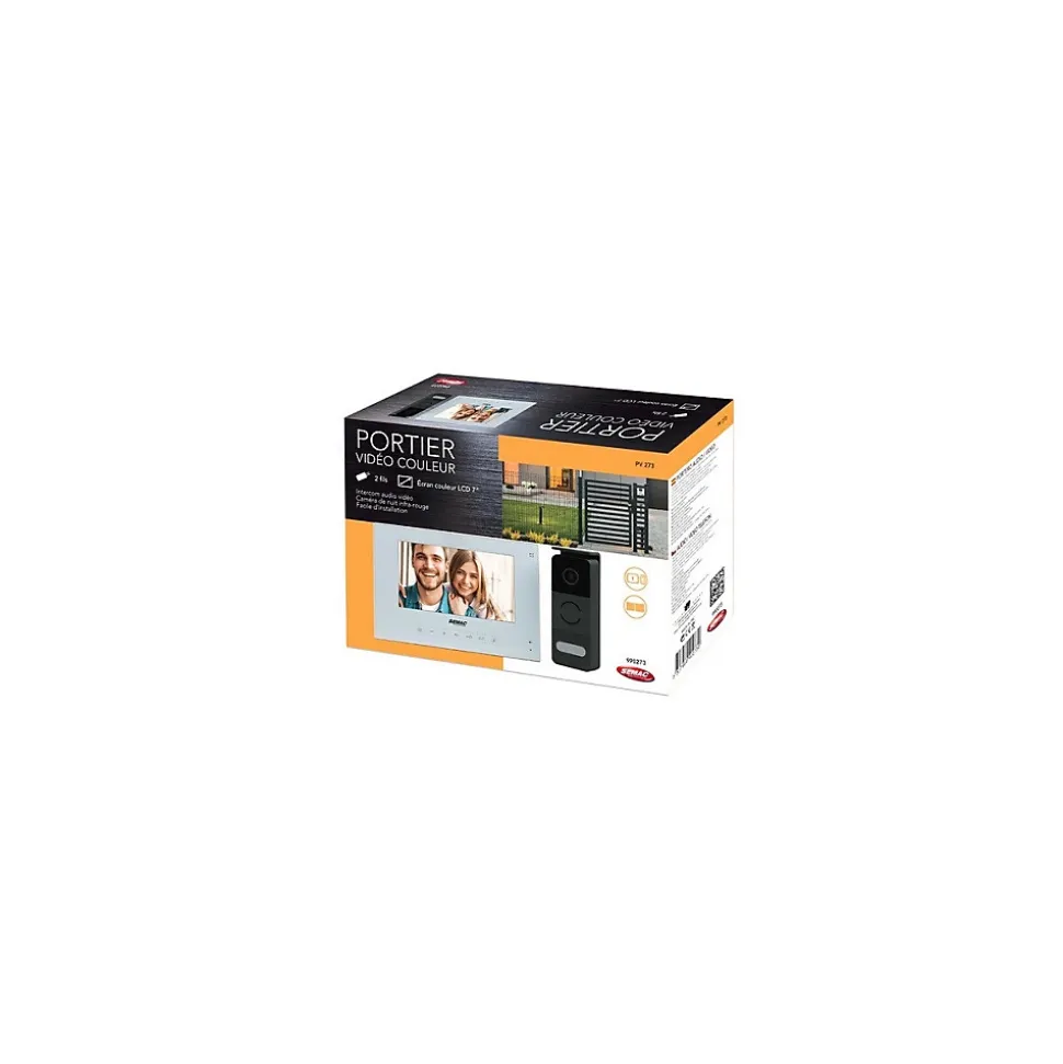 Portier AudioVideo Écran 7 pouces 2 fils SEMAC