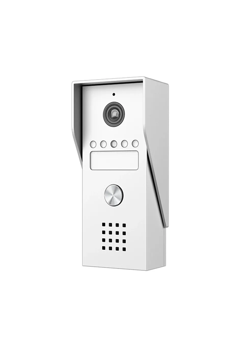 Portier Vidéo filaire connecté Wifi avec Ecran tactile 7p, 2 fils, Contrôle vocal