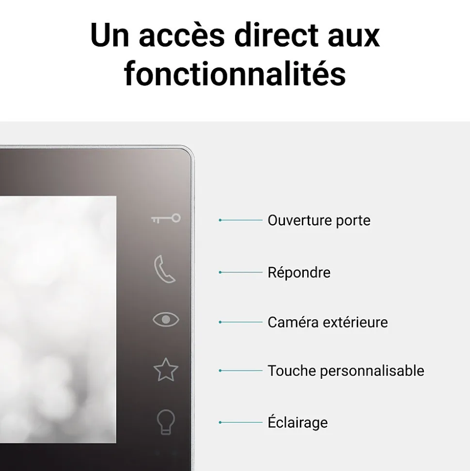 Portier visiophone Legrand Easy kit Plus écran 7"