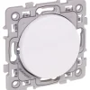 Poussoir à fermeture 10A - SQUARE Blanc