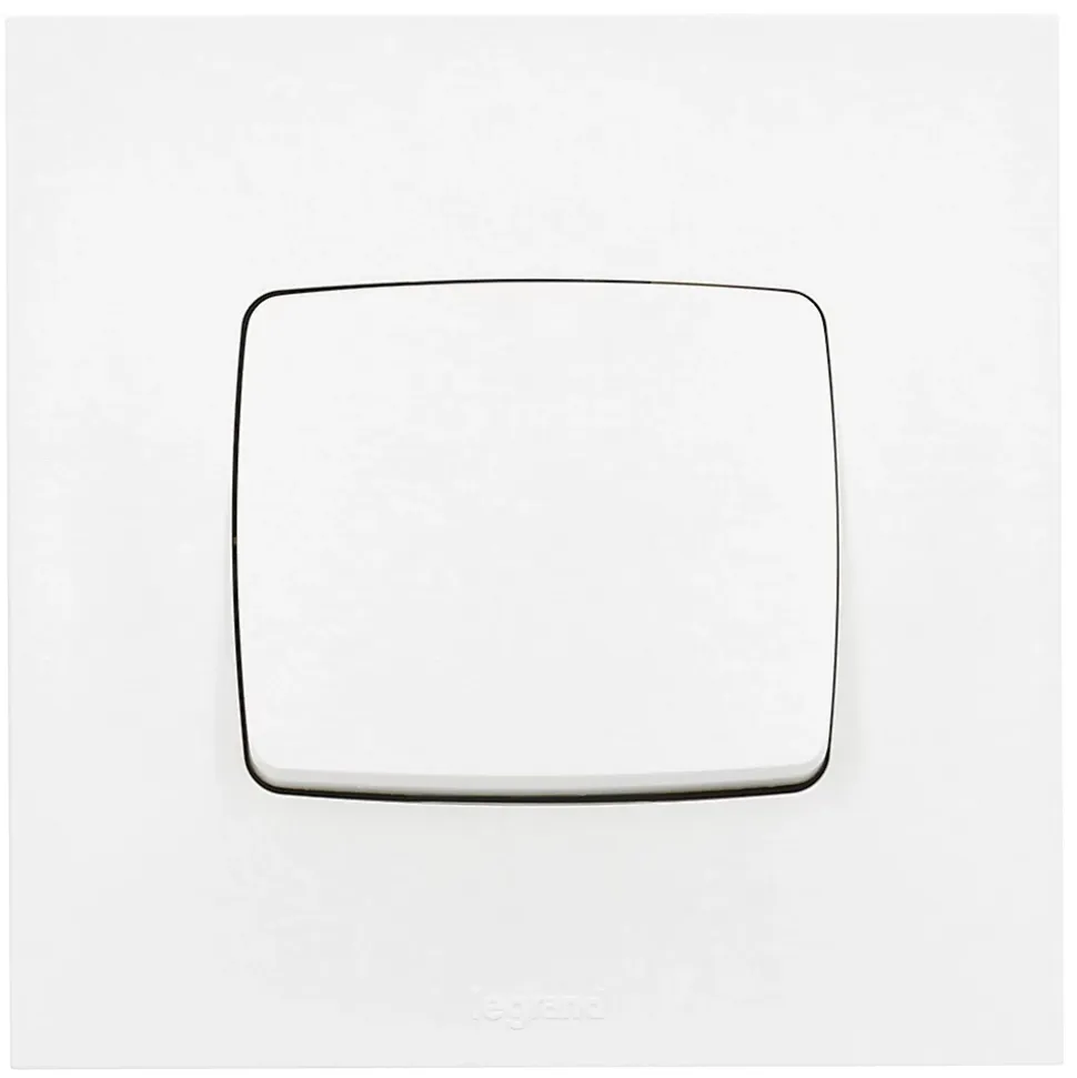 Poussoir Legrand Neptune plastique blanc