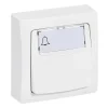 Poussoir porte étiquette ASL Legrand blanc