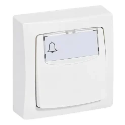 Poussoir porte étiquette ASL Legrand blanc
