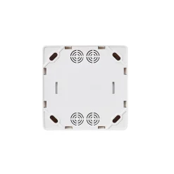 Poussoir porte-étiquette monobloc en saillie Jacobsen Sigurd blanc complet