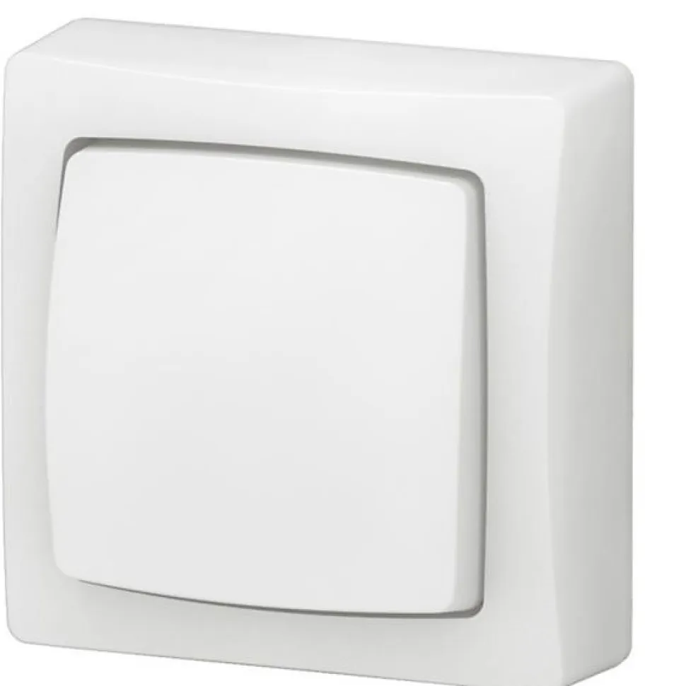 Poussoir simple Legrand ALB2310WH blanc montage en saillie 10A 230V