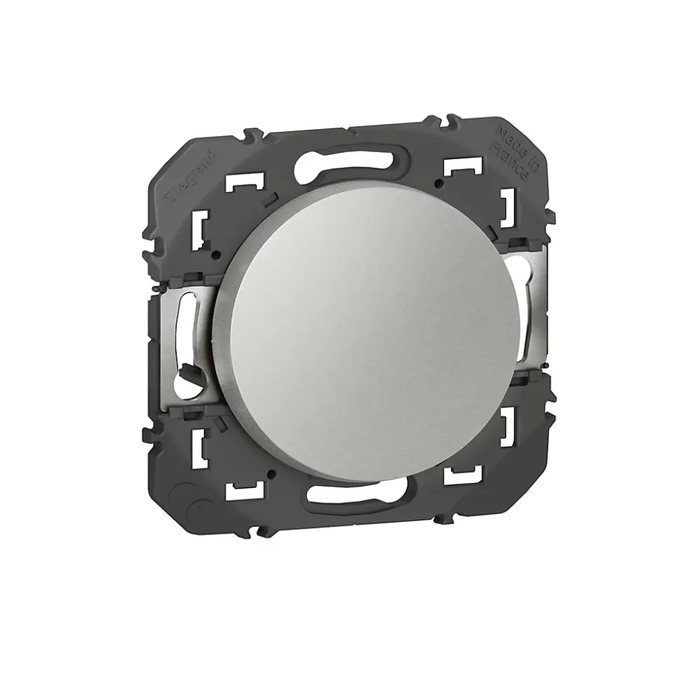 Poussoir simple Legrand Dooxie aluminium
