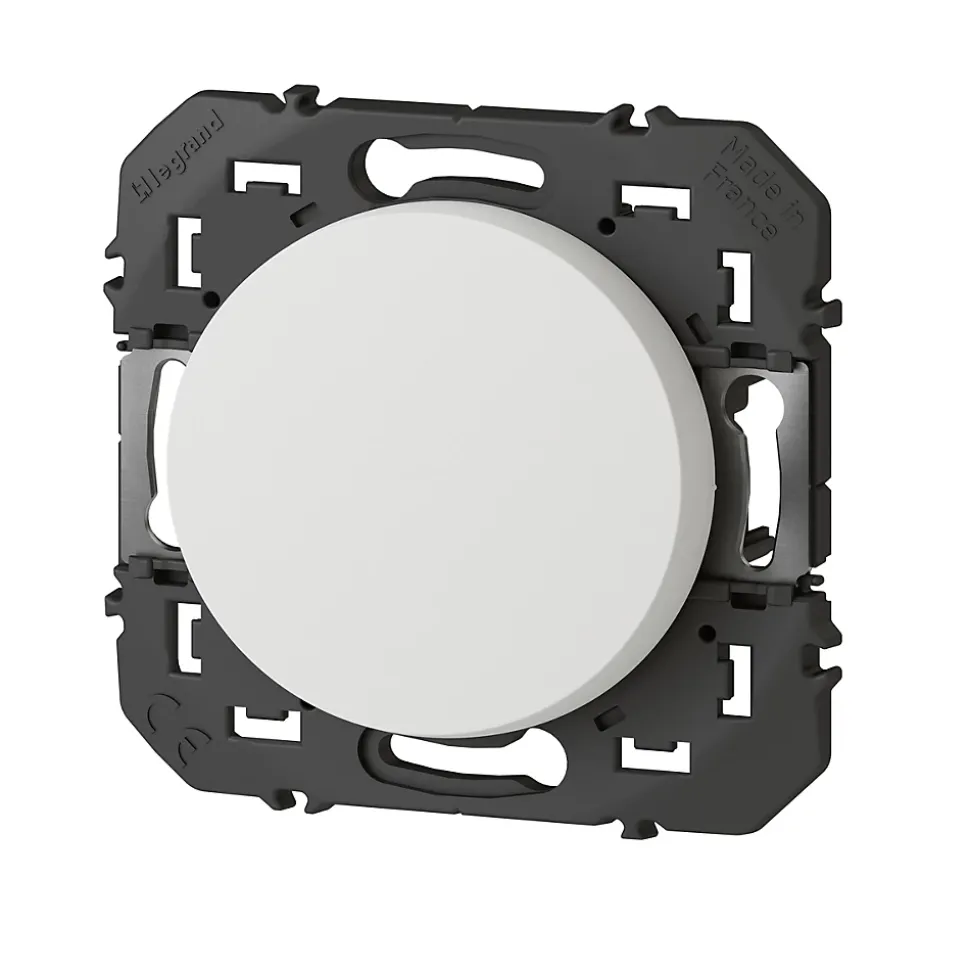 Poussoir simple Legrand Dooxie blanc