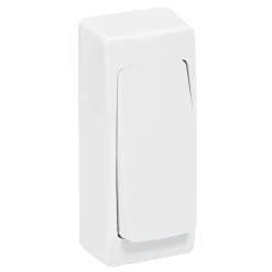 Poussoir étroit ASL Legrand blanc brillant