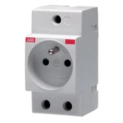 Prise 2 pôles avec terre modulaire ABB