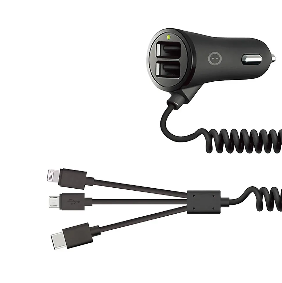 Prise allume cigare 2 ports USB + prises Watt&Co
