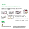 Prise avec terre + interrupteur va-et-vient complets saillie Schneider Electric Alréa blanc