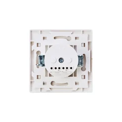 Prise avec terre blanc complet, lot de 5