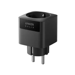 Prise connectée Smart Plug Noir - Anker SOLIX - Commande intelligente Wi-Fi