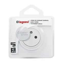 Prise de courant 2 pôle+terre 16 A Legrand Céliane