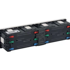 Prise de courant 4 X 2P+T surface Mosaic Link Legrand - 8 modules - 4 postes - Blanc