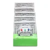 Prise de courant avec terre affleurante complète Schneider Electric Ovalis blanc, lot de 5