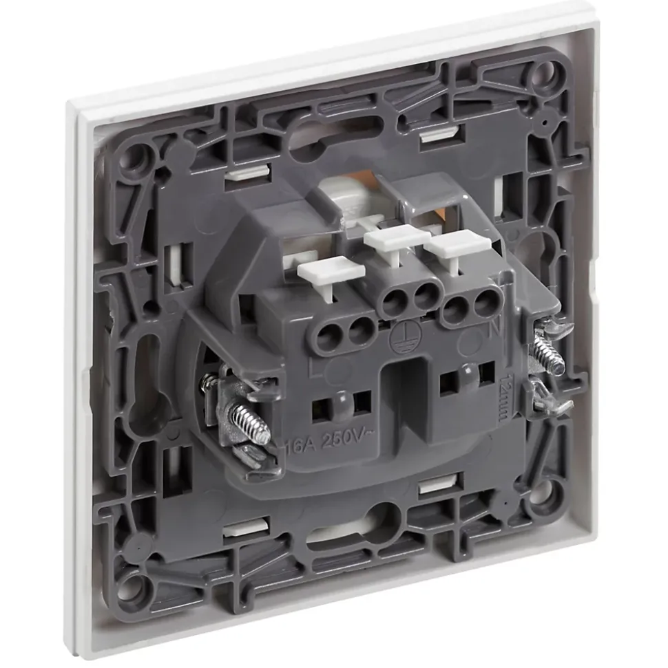 Prise de courant avec terre Legrand Neptune 0 913 30 couleur blanc 16 A 250 V