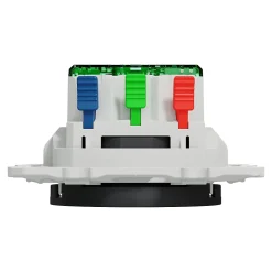 Prise de courant avec terre affleurante + usb C 10.5W Schneider Electric Odace anthracite