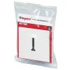 Prise de téléphone Legrand Neptune plastique blanc mat