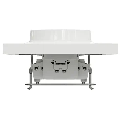 Prise double avec terre complète Schneider Electric Odace blanc