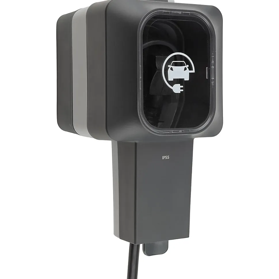 Prise Easy Charge IP55 3,6 kW + interrupteur diff + disjoncteur Protec