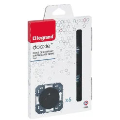 Prise Legrand Dooxie, lot de 6 pièces