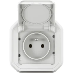 Prise Legrand Plexo blanc à griffes 220V