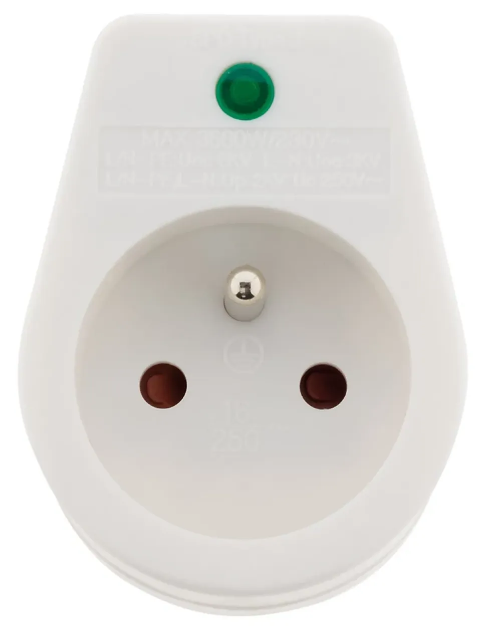 Prise parafoudre simple 2P+T - Zenitech