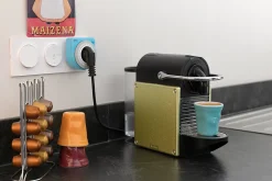 Prise programmable journalière Otio Bleu