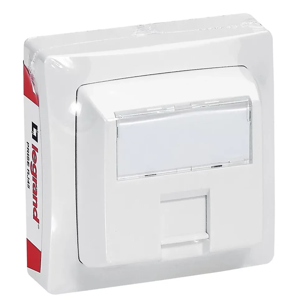 Prise RJ45 catégorie 5 ASL Legrand blanc