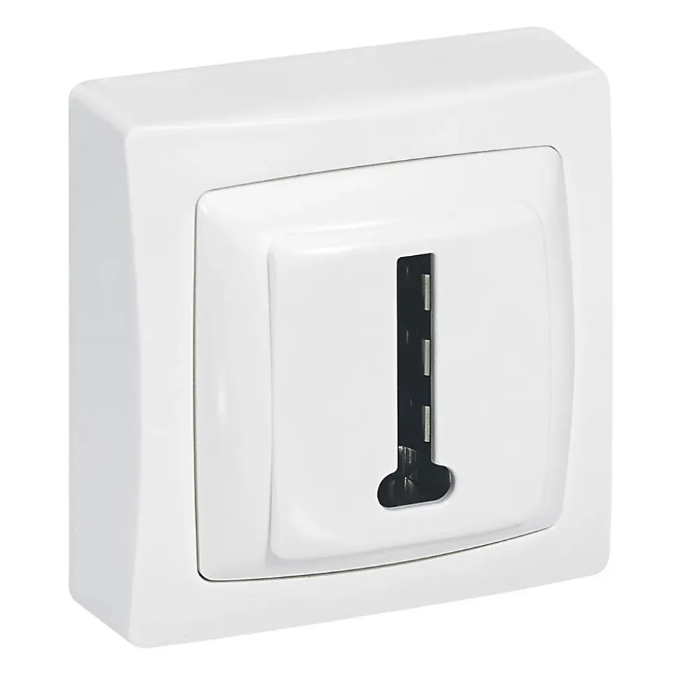 Prise téléphone ASL 8 contact en T Legrand blanc