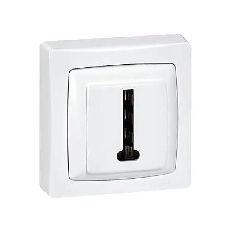 Prise téléphone ASL 8 contact en T Legrand blanc
