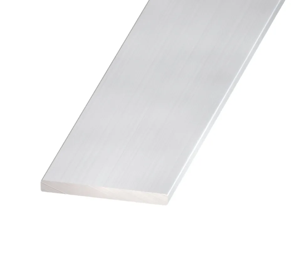 Profilé plat aluminium anodisé 60 x 3 mm, L. 2 m CQFD