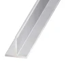 Profilé T aluminium anodisé incolore 15 x 15 mm, 1 m
