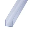 Profilé U PVC transparent 10 x 18 x 10 mm, 2 m