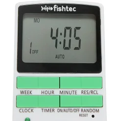 Programmateur digital 16A 3680W - 10 programmes - Mode aléatoire - Écran LCD - Mémoire intégrée