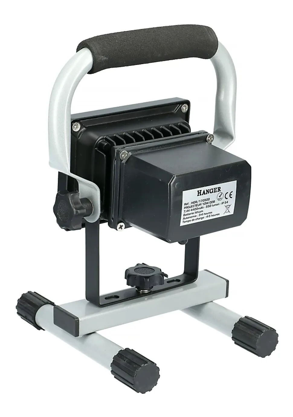 Projecteur chantier LED 10W sur batterie Lithium HANGER 170500