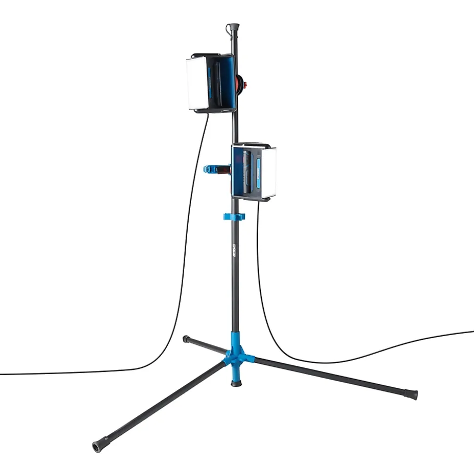 Projecteur de chantier double sur pied Erbauer 2000 lumens