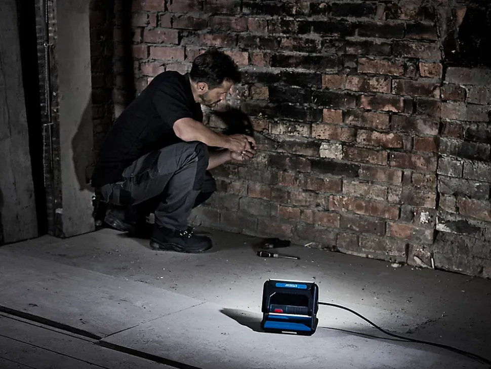 Projecteur de chantier Erbauer 2000 lumens