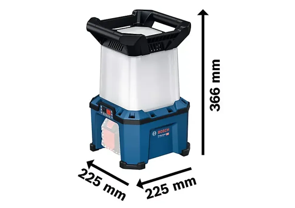 Projecteur de chantier hybride BOSCH GLA 18VH-7500 7 500 lm 18V sans batterie ni chargeur 06014A5000