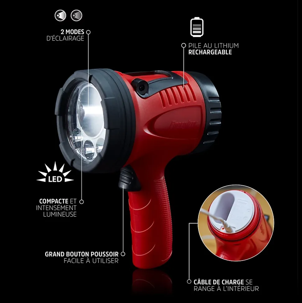 Projecteur led rechargeable Energizer